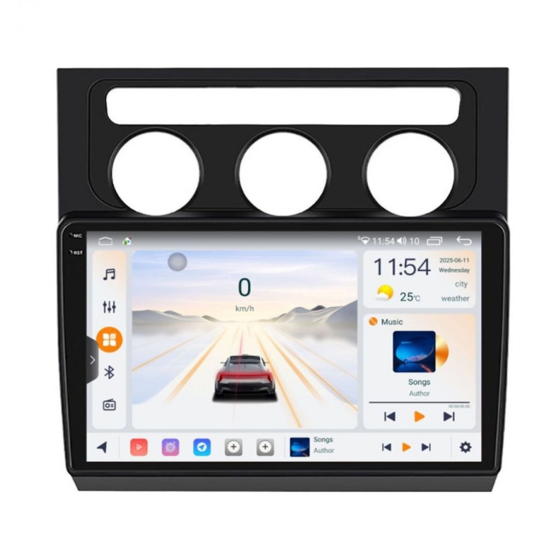 Мултимедия за VW Touran (2003-2009) 10" - Климатроник - Image 2