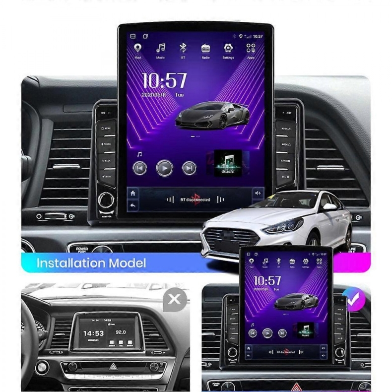 Мултимедия за Hyundai Sonata (2017-2019) 9.7" - Вертикална - Image 2