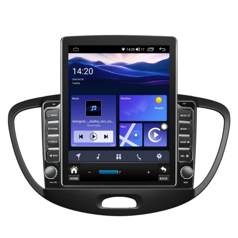 Мултимедия за Hyundai I10 (2007-2013) 9.7" - Вертикална
