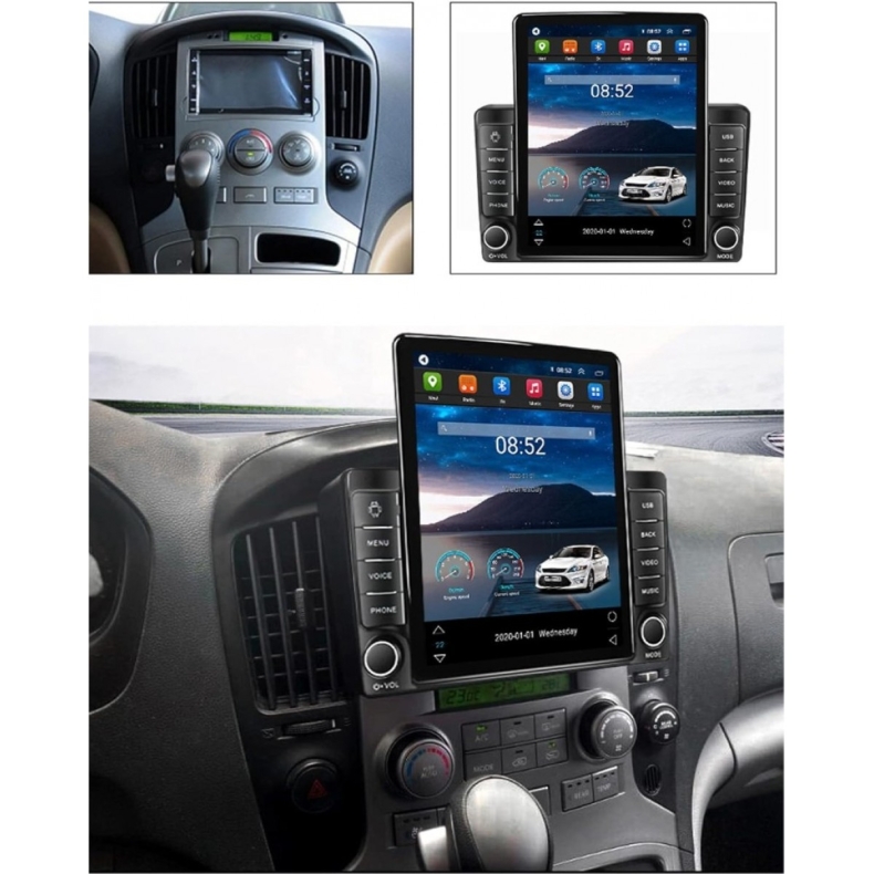 Мултимедия за Hyundai H1 Grand Starex (2007-2015) 9.7″ - Сива - Image 3