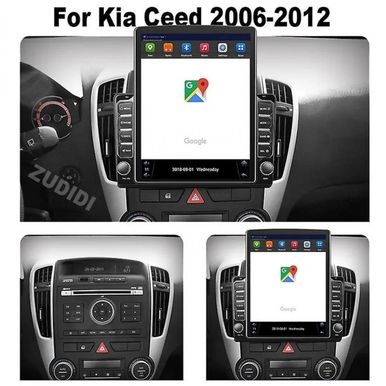 Мултимедия за Kia Ceed (2006-2012) 9.7" - Вертикална - Image 2