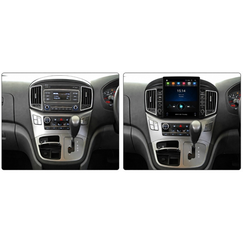 Мултимедия за Hyundai H1 Grand Starex Facelift (2015-2018) 9.7" - Вертикална - Image 2