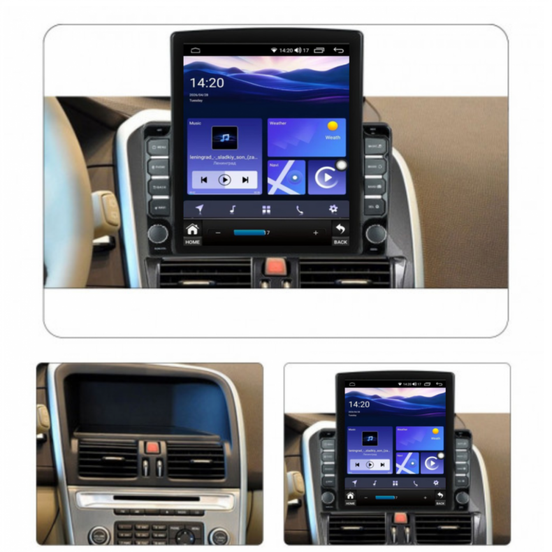 Мултимедия за Volvo XC60 (2009–2017) 9.7" - Вертикална - Image 2