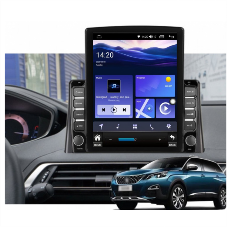 Мултимедия за Peugeot 3008 5008 (2016–2023) 9.7″ - Вертикална - Image 2