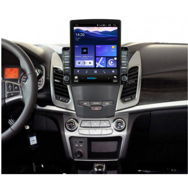 Мултимедия за SsangYong Korando (2014–2022) 9.7" - Вертикална - Image 3
