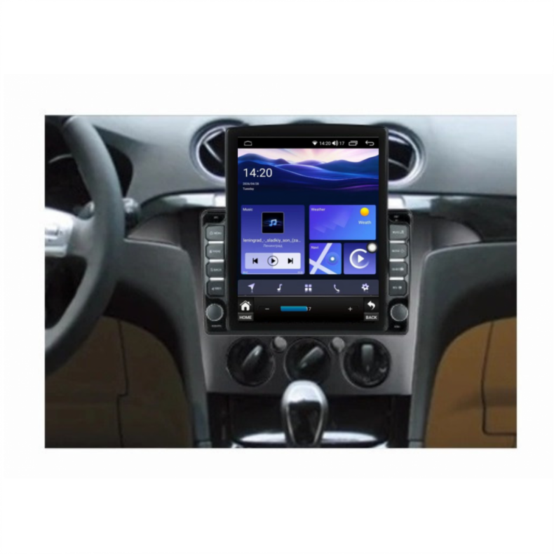 Мултимедия за Ford S-Max Galaxy (2006-2015) 9.7“ - Вертикална - Климатик - Image 3
