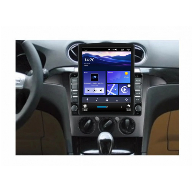 Мултимедия за Ford S-Max Galaxy (2006-2015) 9.7“ - Вертикална - Климатик - Image 3