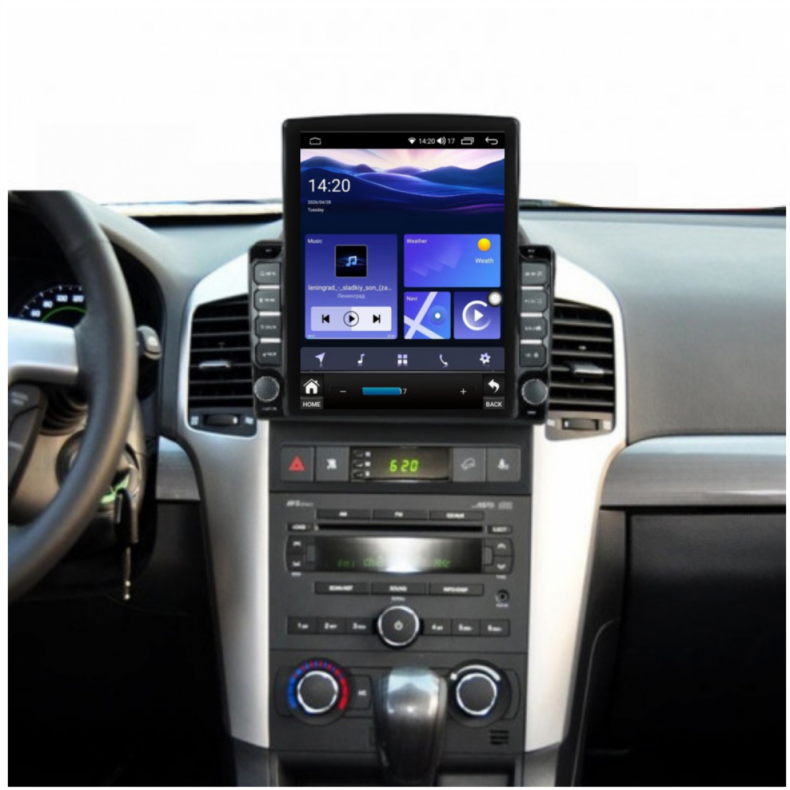 Мултимедия за Chevrolet Captiva (2006-2011) 9.7″ - Вертикална - Без фабрична навигация - Image 2