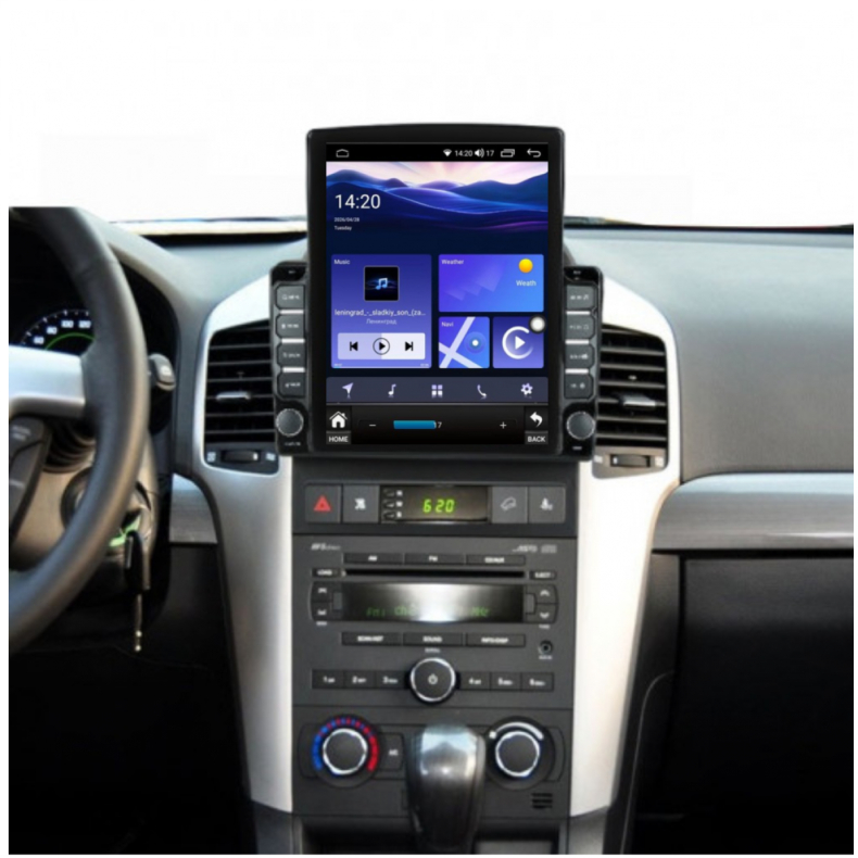 Мултимедия за Chevrolet Captiva (2006-2011) 9.7″ - Вертикална - Без фабрична навигация - Image 2