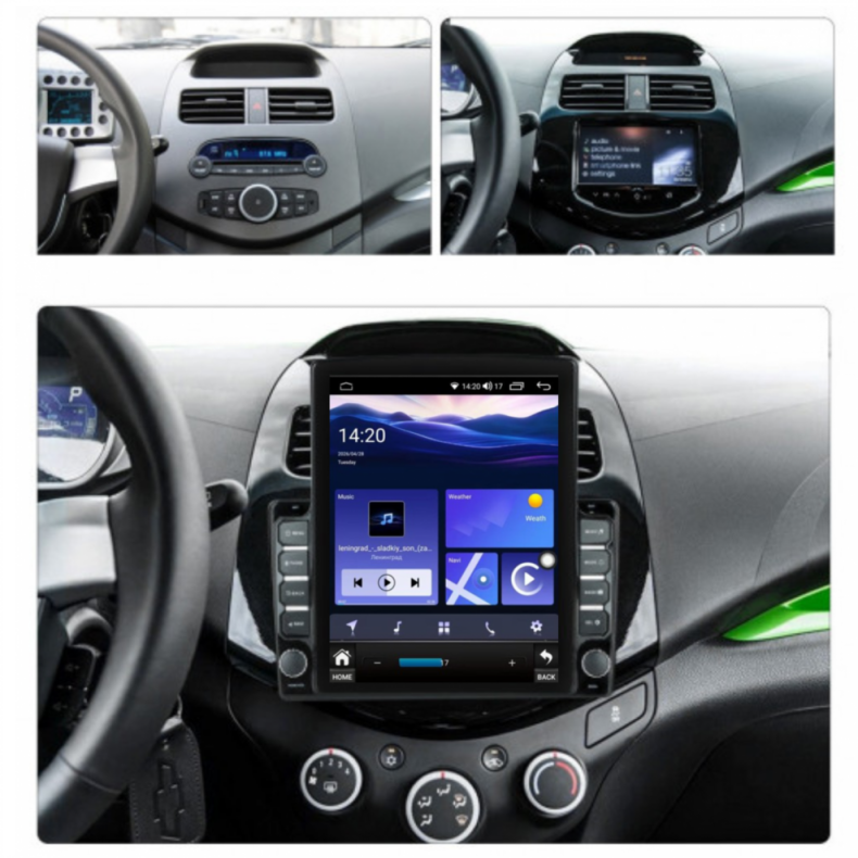 Мултимедия за Chevrolet Spark (2009-2014) 9.7" - 9424 - Вертикална - Image 3