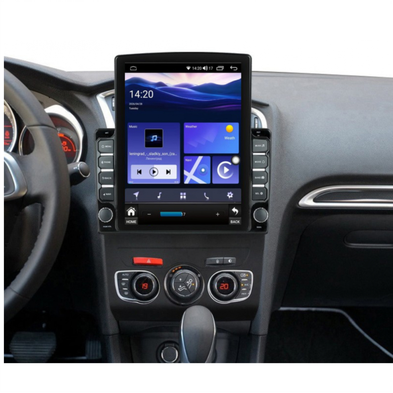 Мултимедия за Citroen C4 C4L DS4 (2010-2019) 9.7" - Вертикална - Image 2