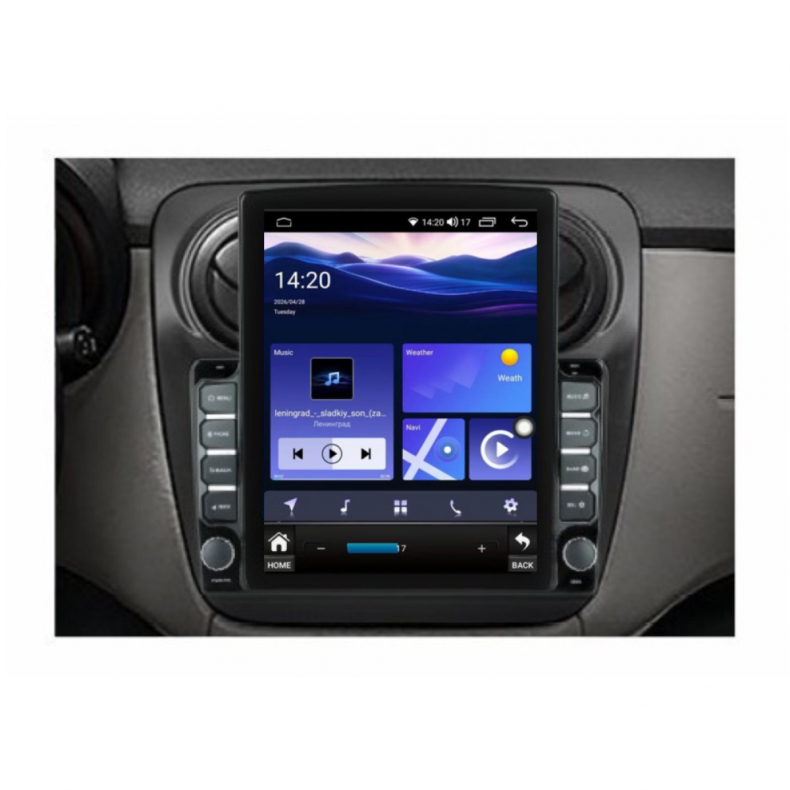 Мултимедия за Dacia Logan 2 Sandero (2012-2019) 9.7" - Вертикална - Image 2