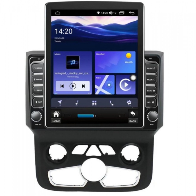 Мултимедия за Dodge Ram 1500 2500 3500 (2013-2018) 9.7″ - Вертикална - Климатроник