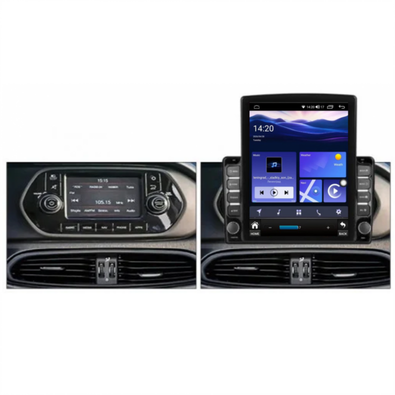 Мултимедия за Fiat Tipo (2015-2022) 9.7" - Вертикална - Image 2