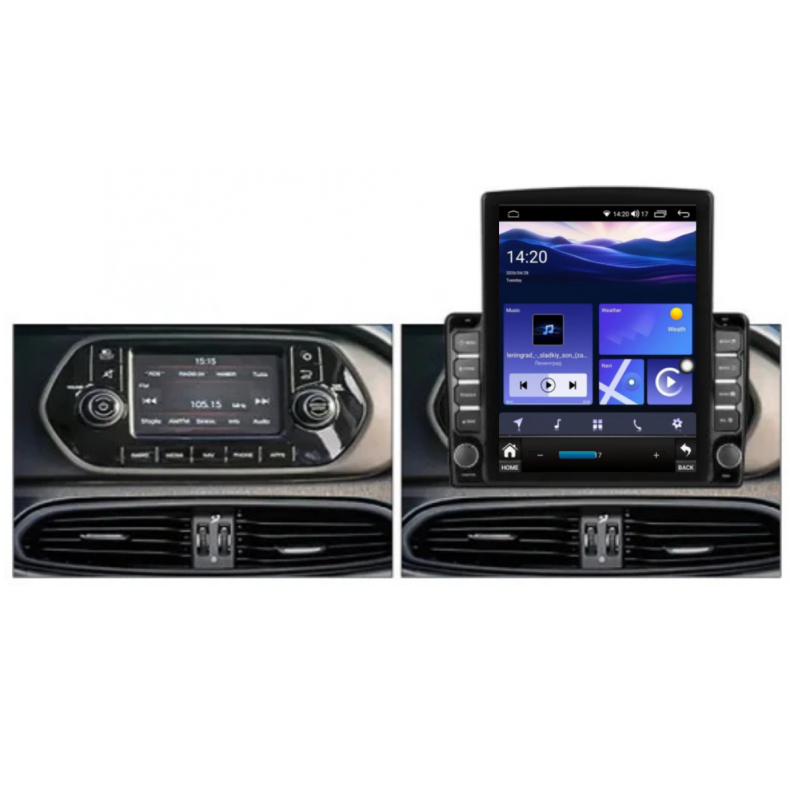 Мултимедия за Fiat Tipo (2015-2022) 9.7" - Вертикална - Image 2