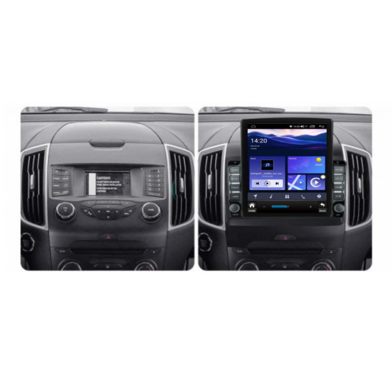 Мултимедия за Ford Edge (2013-2017) S-Max (2012-2022) 9.7“ - Вертикална - Image 3