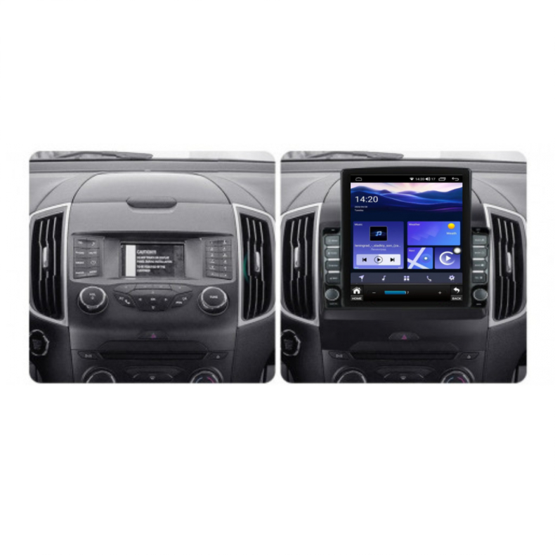 Мултимедия за Ford Edge (2013-2017) S-Max (2012-2022) 9.7“ - Вертикална - Image 3