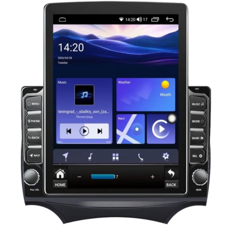 Мултимедия за Ford Ka (2008 – 2012) 9.7″ - Вертикална - 1DIN