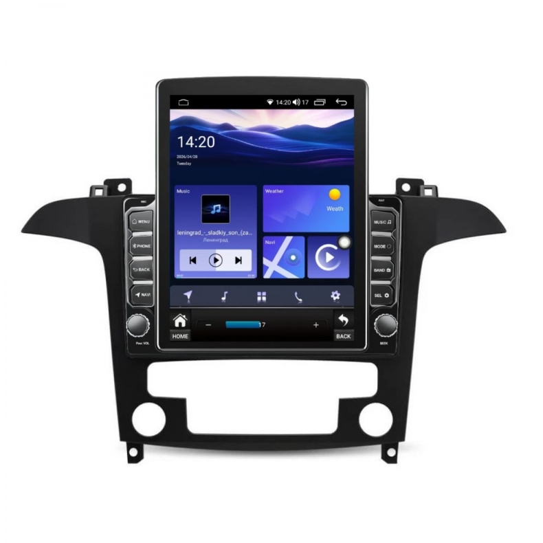 Мултимедия за Ford S-MAX Galaxy (2006–2015) 9.7“ - Вертикална - Климатроник