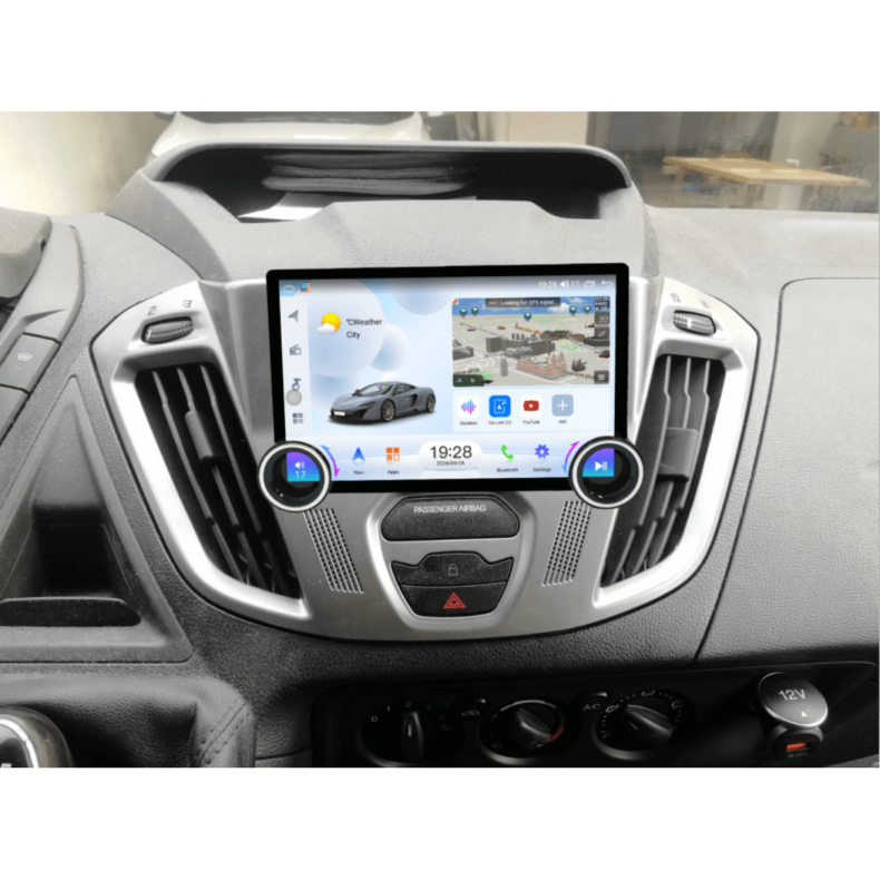 Мултимедия за Ford Transit Tourneo Custom /150/250/350/350HD (2013-2020) 11.5“ - Тип A - Забранена, скоростния лост се удря в медията - Image 2