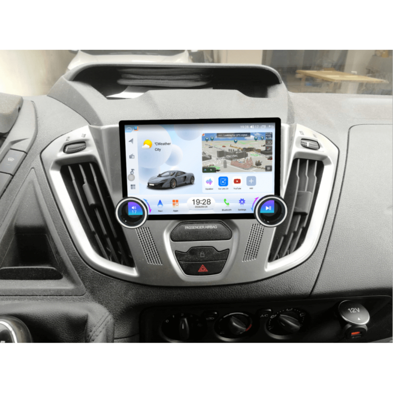 Мултимедия за Ford Transit Tourneo Custom /150/250/350/350HD (2013-2020) 11.5“ - Тип A - Забранена, скоростния лост се удря в медията - Image 2