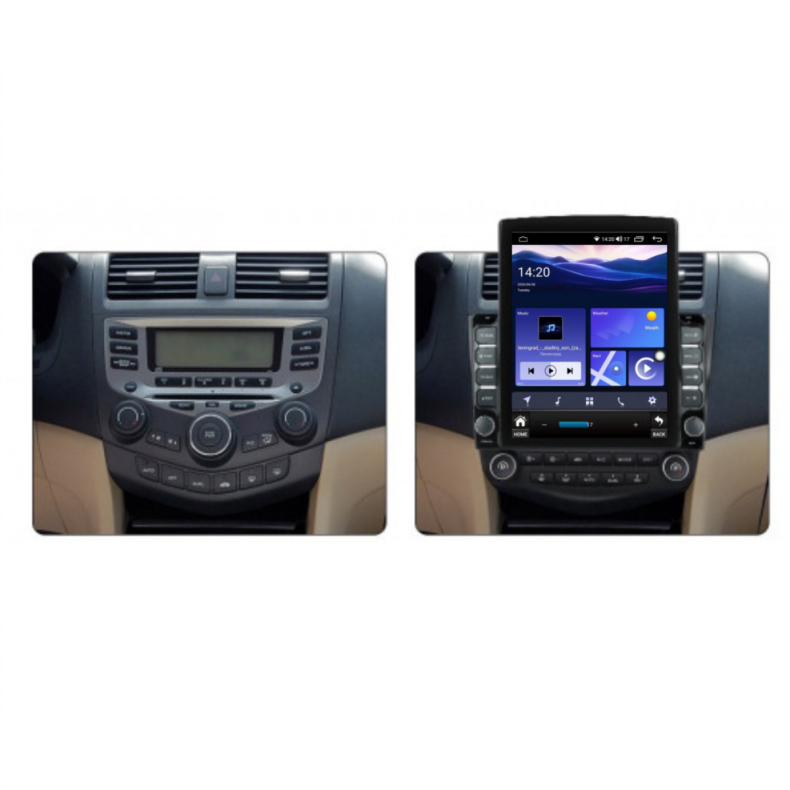 Мултимедия за Honda Accord 7 Gen (2002-2007) 9.7" - Вертикална - Image 3