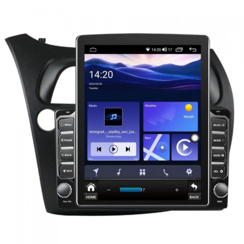 Мултимедия за Honda Civic 8 Gen Hatchback (2005-2012) 9.7" - Вертикална