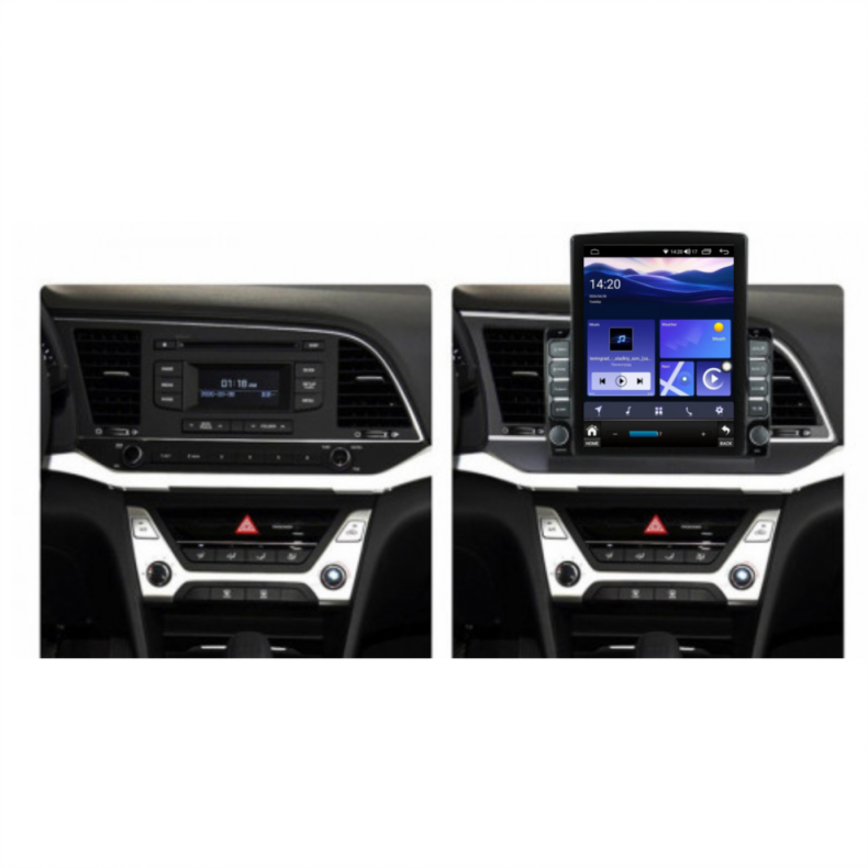 Мултимедия за Hyundai Elantra Avante (2016-2018) 9.7" - Вертикална - Image 3
