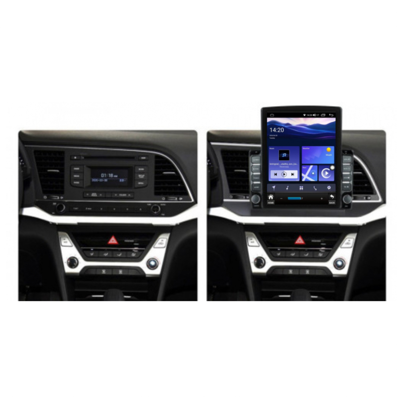 Мултимедия за Hyundai Elantra Avante (2016-2018) 9.7" - Вертикална - Image 3