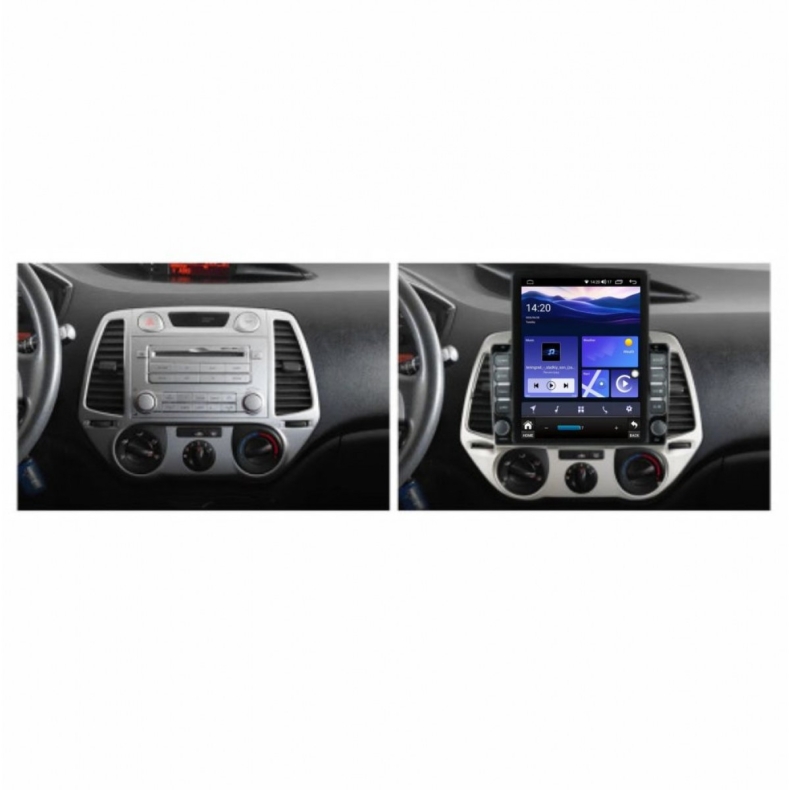 Мултимедия за Hyundai I20 (2008-2012) 9.7" - Вертикална - Image 2
