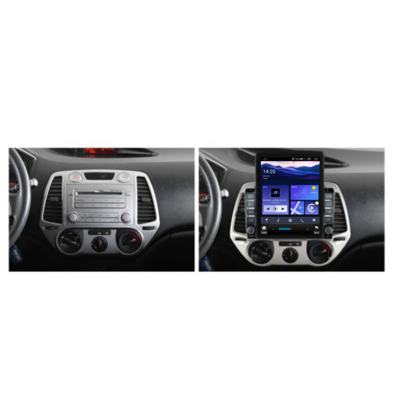 Мултимедия за Hyundai I20 (2008-2012) 9.7" - Вертикална - Image 3