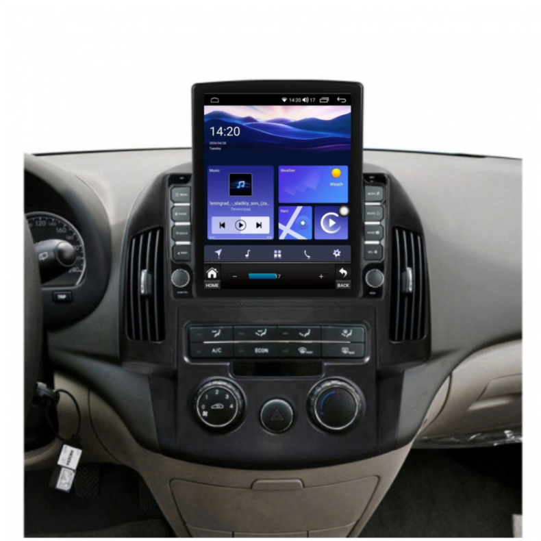 Мултимедия за Hyundai I30 (2006-2011) 9.7" - Вертикална - Климатик - Image 2