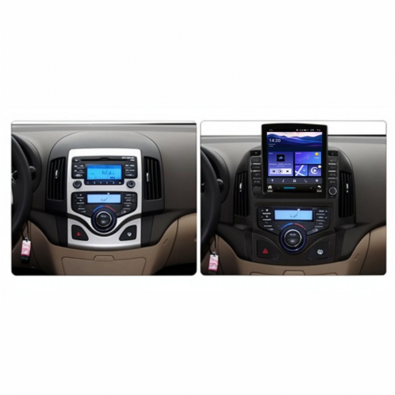 Мултимедия за Hyundai i30 (2006-2011) 9.7" - Вертикална - Климатроник - Image 2