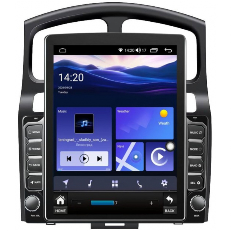 Мултимедия за Hyundai Santa Fe (2000-2005) 9.7" - Вертикална
