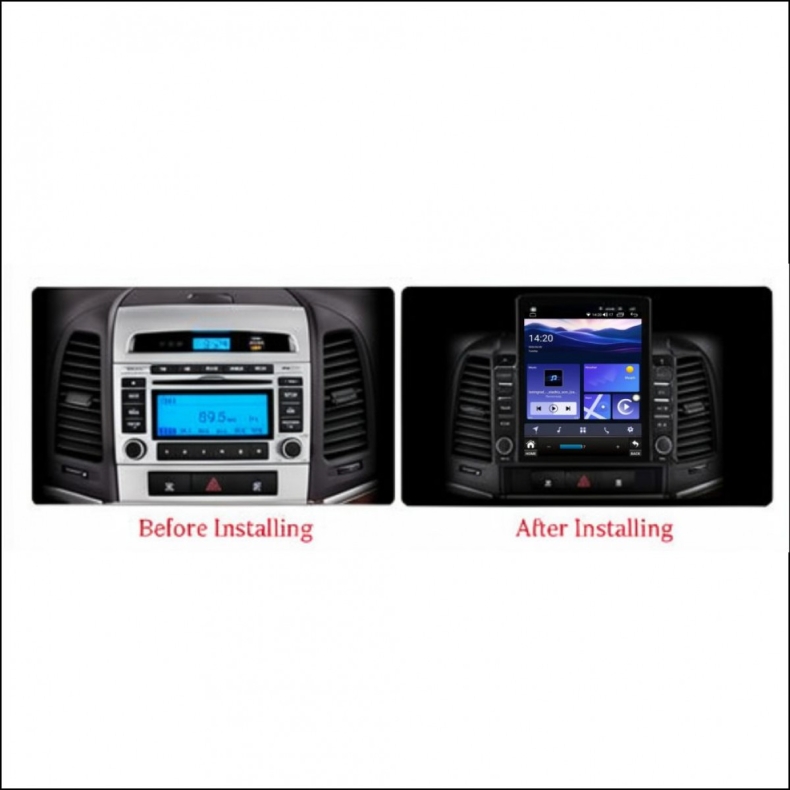 Мултимедия за Hyundai Santa Fe (2006-2012) 9.7" - Вертикална - Image 2