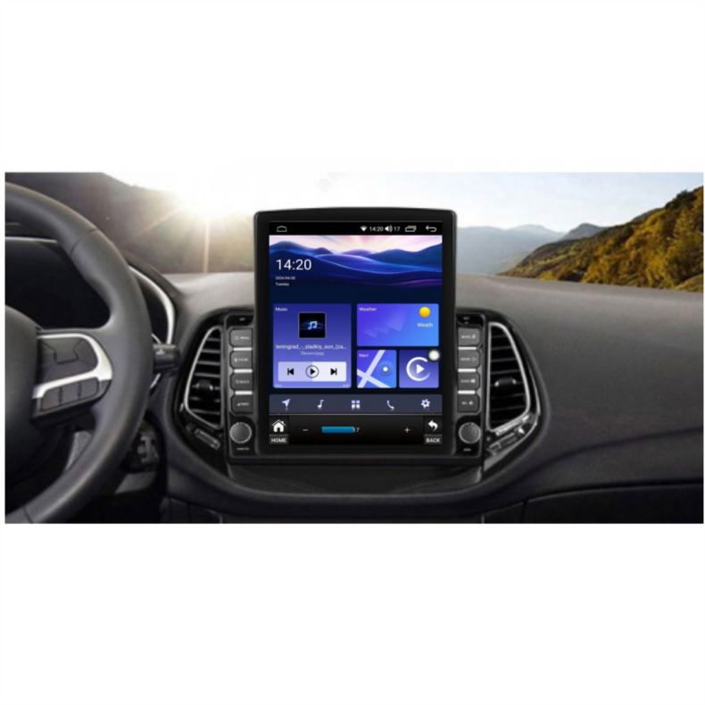 Мултимедия за Jeep Compass (2016-2023) 9.7" - Вертикална - Image 2