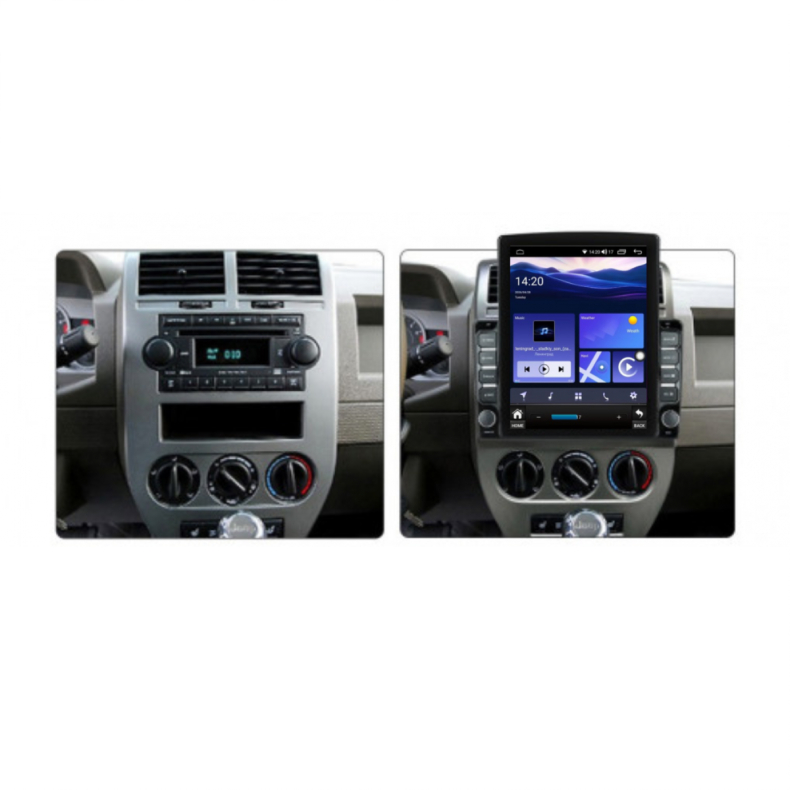 Мултимедия за Jeep Compass Patriot MK (2006-2010) 9.7" - Вертикална - Image 2