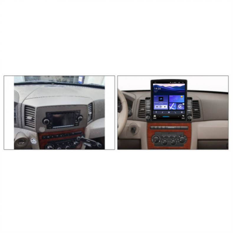 Мултимедия за Jeep Grand Cherokee (2004-2007) 9.7" - 9544 - Вертикална - Image 2