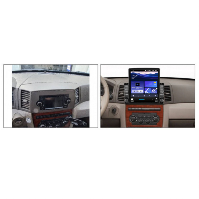 Мултимедия за Jeep Grand Cherokee (2004-2007) 9.7" - 9544 - Вертикална - Image 2