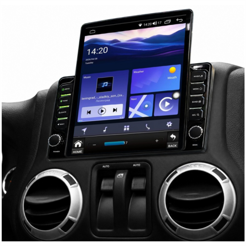 Мултимедия за Jeep Wrangler JK (2015-2017) 9.7" - 9274 - Вертикална - Image 2
