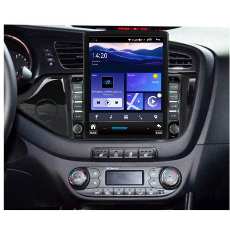 Мултимедия за Kia Ceed (2012-2018) 9.7" - Черен мат - Вертикална - Image 2