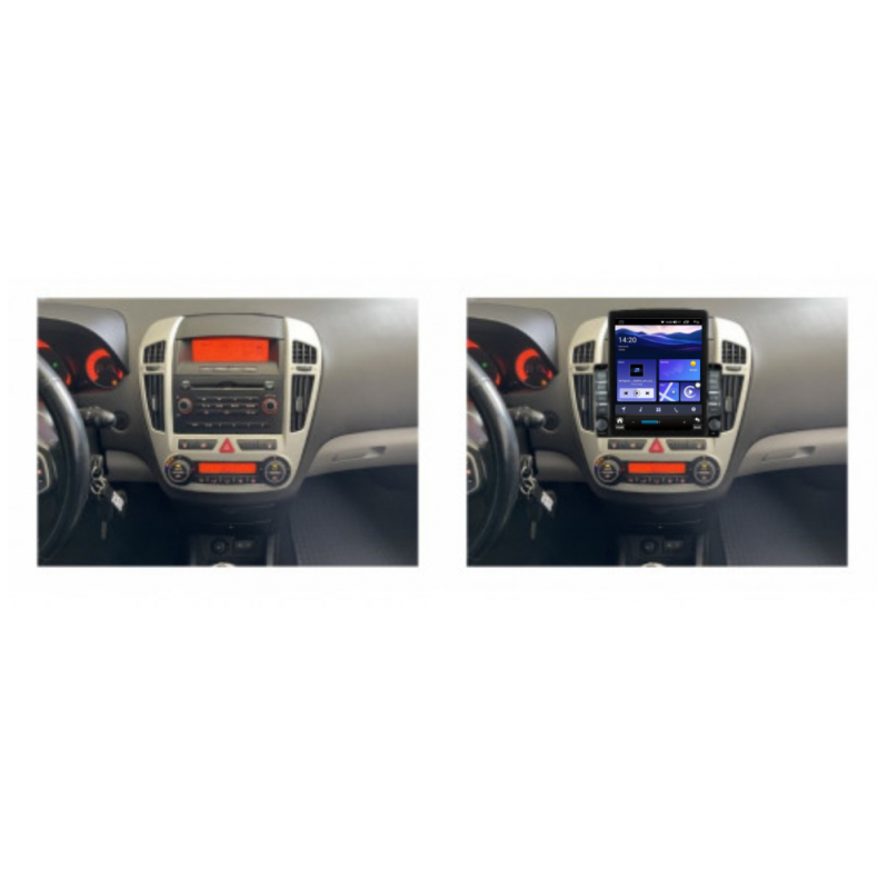 Мултимедия за Kia Ceed Venga (2010–2012) 9.7″ - Вертикална - Image 3