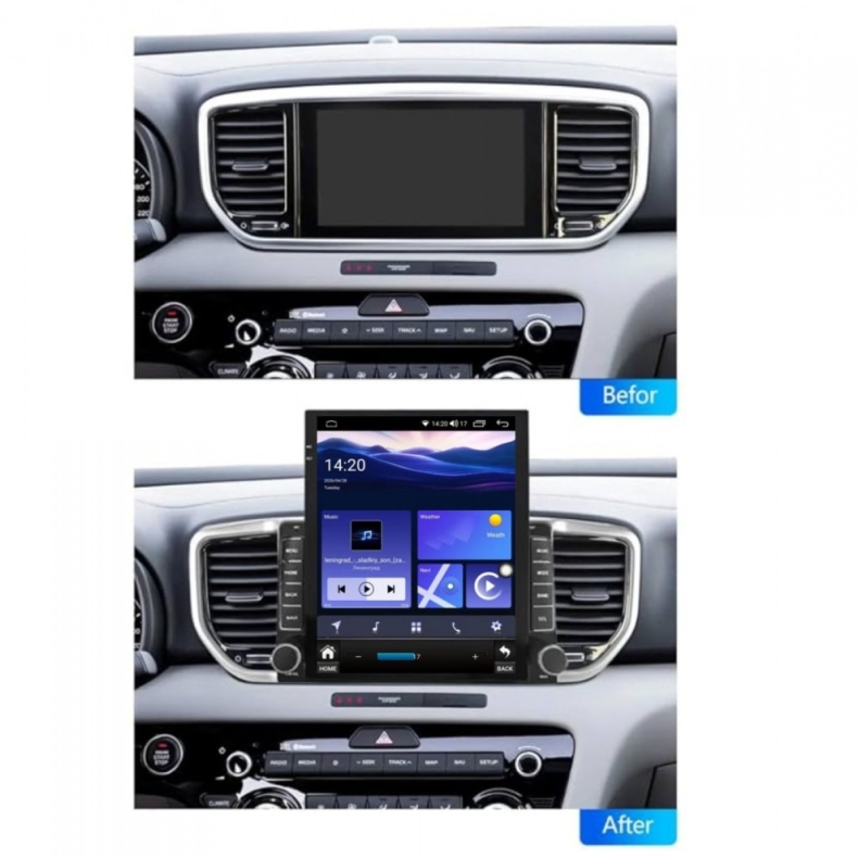 Мултимедия за Kia KX5 Sportage (2018-2021) 9.7" - Вертикална - Image 2