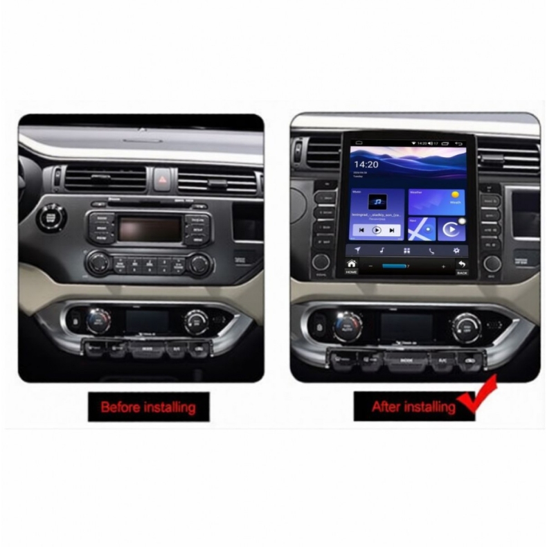 Мултимедия за Kia Rio (2011-2014) 9.7″ - Вертикална - Image 2
