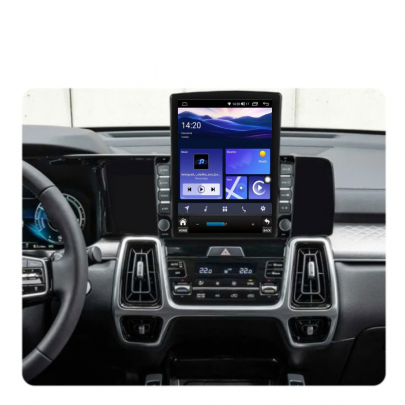 Мултимедия за Kia Sorento 4 MQ4 (2020-2024) 9.7" - Вертикална - Image 2