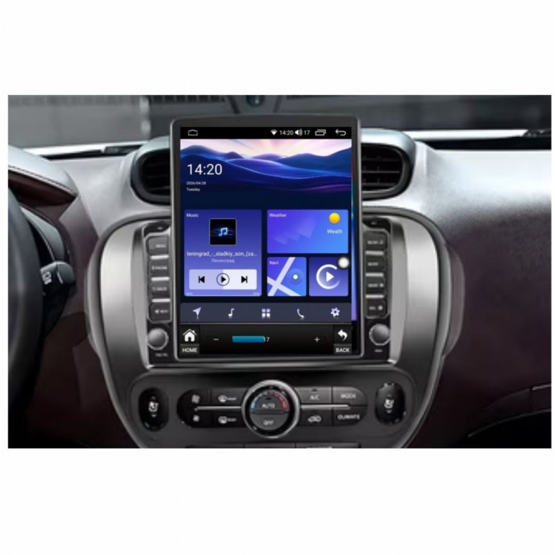 Мултимедия за Kia Soul (2014–2019) 9.7″ - Вертикална - Климатроник - Image 2