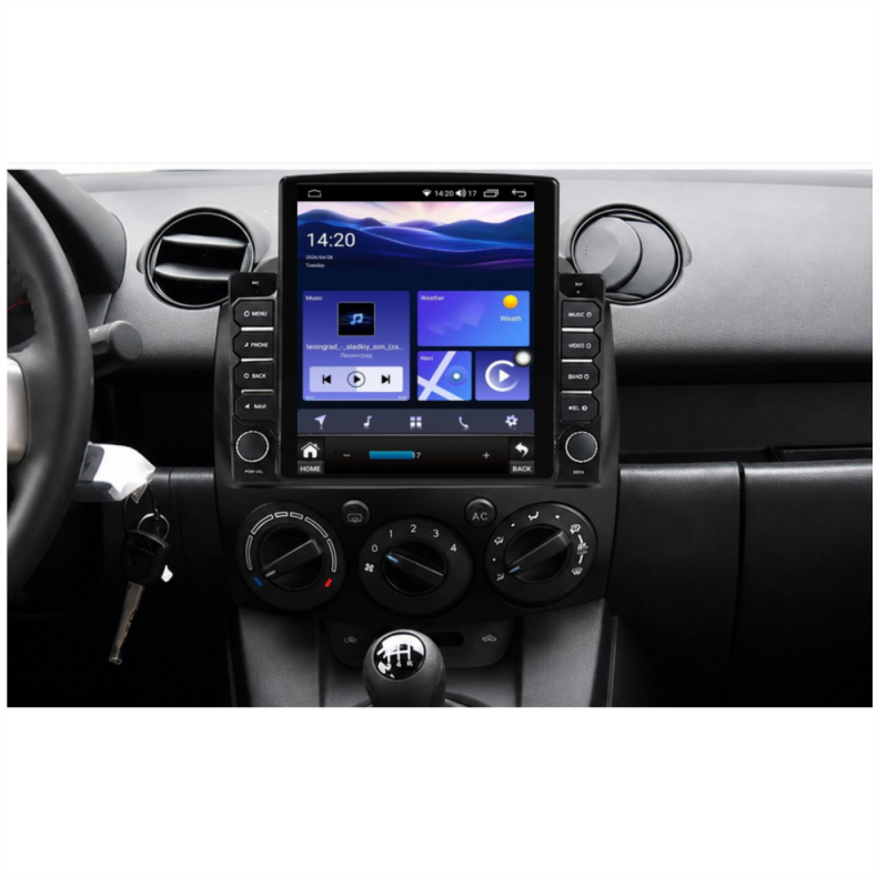 Мултимедия за Mazda 2 (2007–2014) 9.7″ - Вертикална - Image 2