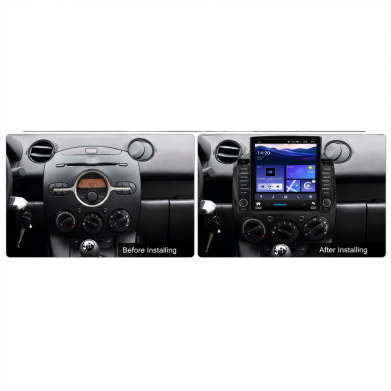 Мултимедия за Mazda 2 (2007–2014) 9.7″ - Вертикална - Image 3