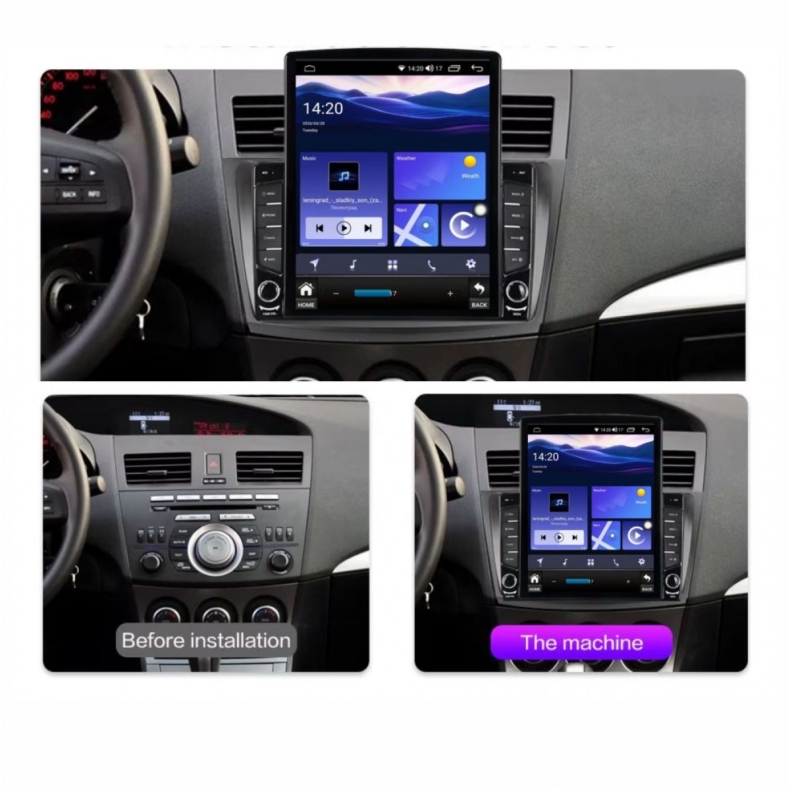 Мултимедия за Mazda 3 (2009–2013) 9.7″ - Вертикална - Image 2