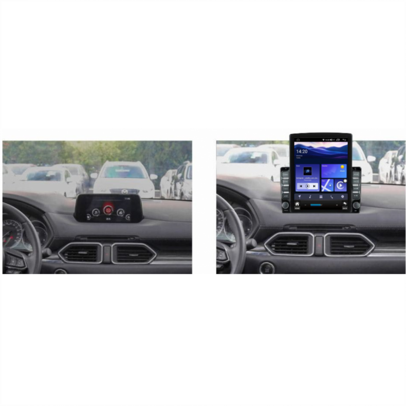 Мултимедия за Mazda CX5 (2017–2021) 9.7″ - Вертикална - Image 3